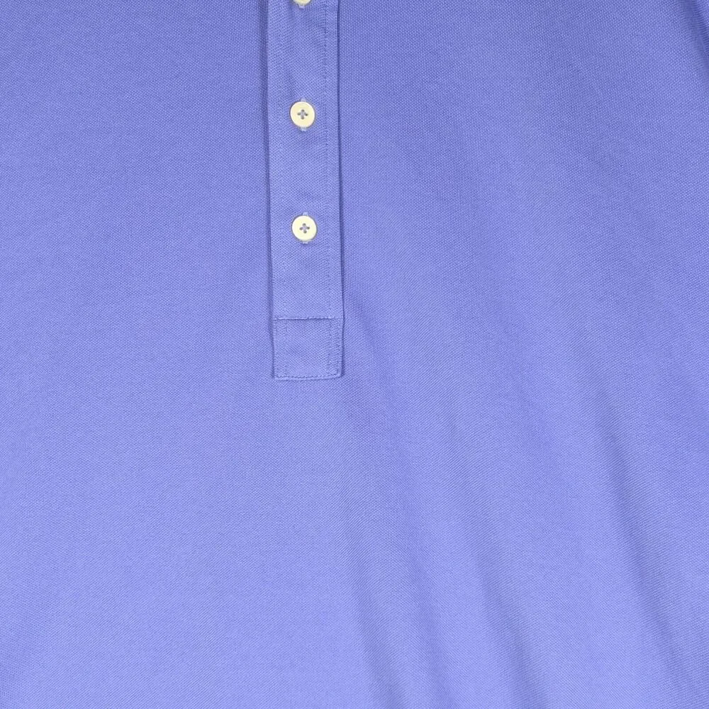 RLX Ralph Lauren Polo Shirt Mens Size Extra Large Purple Solid Golf Polo